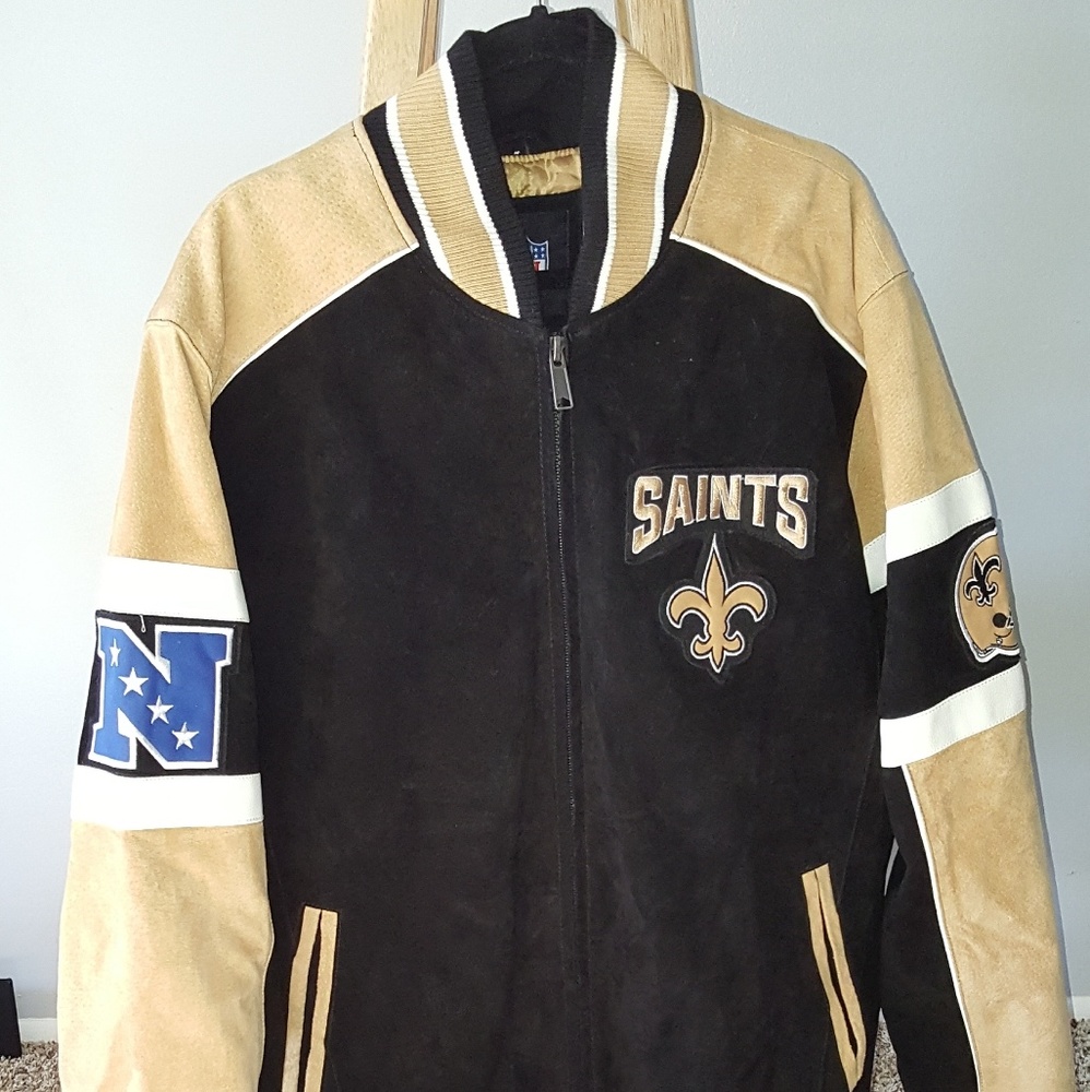 New Orleans Saints Suede NFL Jacket
